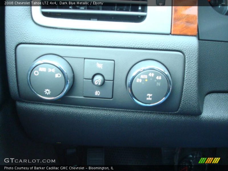 Dark Blue Metallic / Ebony 2008 Chevrolet Tahoe LTZ 4x4