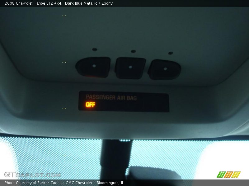 Dark Blue Metallic / Ebony 2008 Chevrolet Tahoe LTZ 4x4