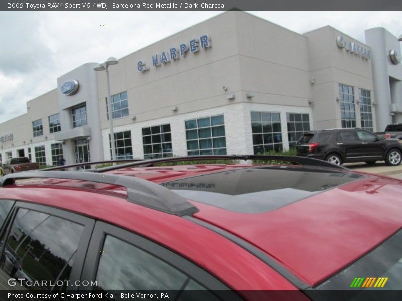 Barcelona Red Metallic / Dark Charcoal 2009 Toyota RAV4 Sport V6 4WD