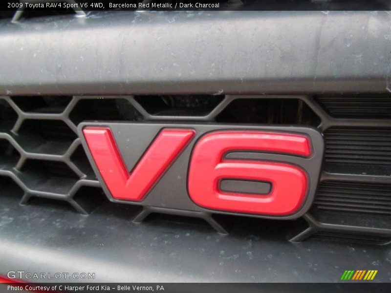 Barcelona Red Metallic / Dark Charcoal 2009 Toyota RAV4 Sport V6 4WD