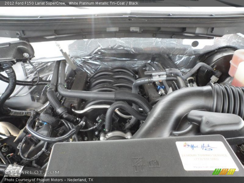  2012 F150 Lariat SuperCrew Engine - 5.0 Liter Flex-Fuel DOHC 32-Valve Ti-VCT V8
