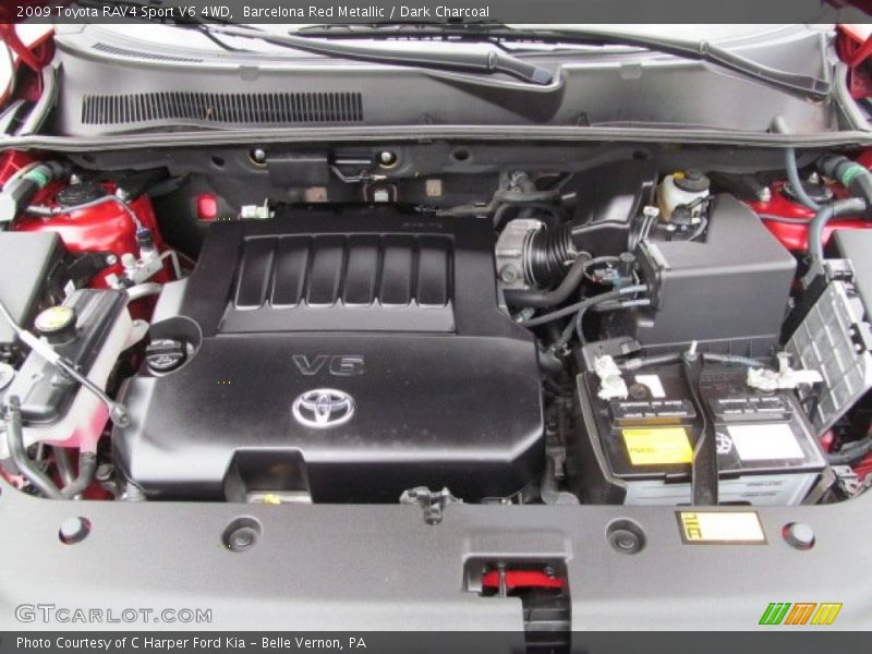 Barcelona Red Metallic / Dark Charcoal 2009 Toyota RAV4 Sport V6 4WD