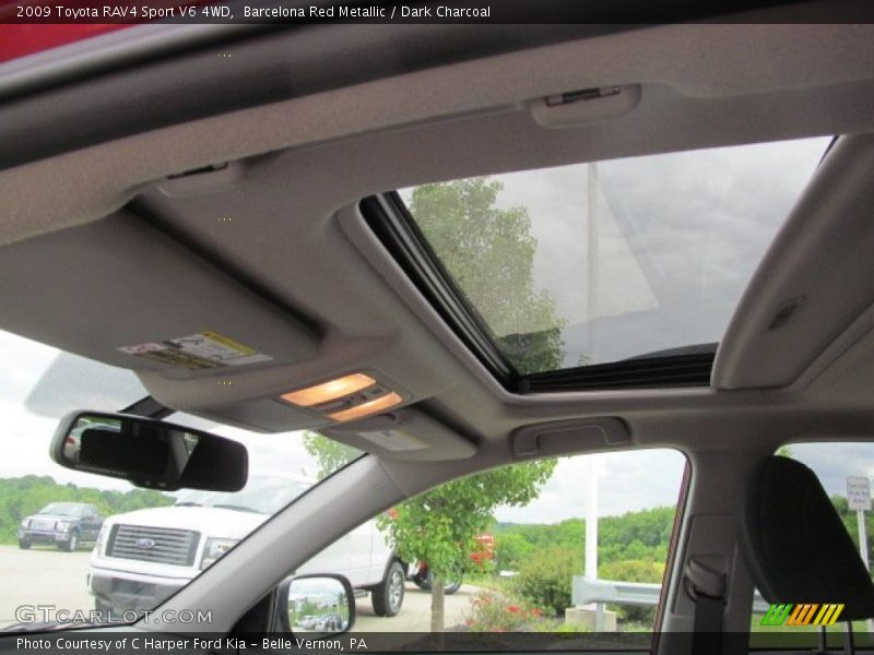 Barcelona Red Metallic / Dark Charcoal 2009 Toyota RAV4 Sport V6 4WD
