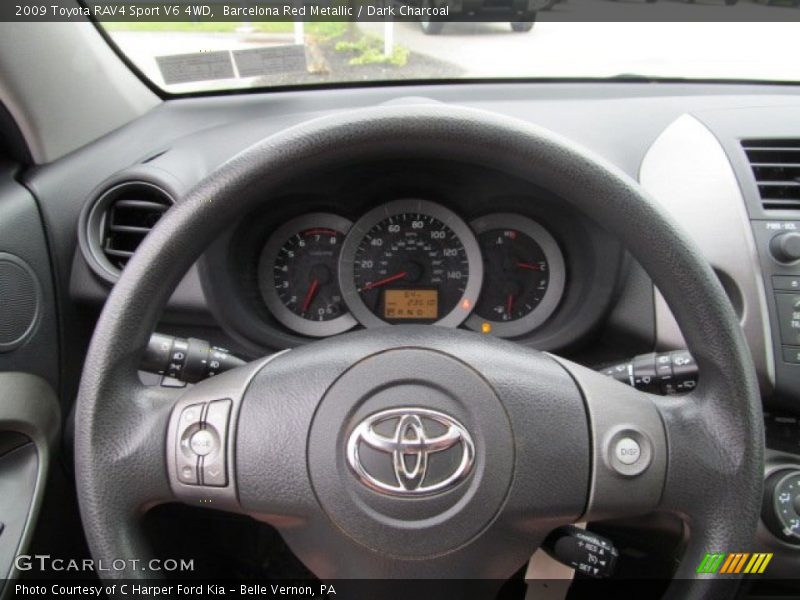 Barcelona Red Metallic / Dark Charcoal 2009 Toyota RAV4 Sport V6 4WD
