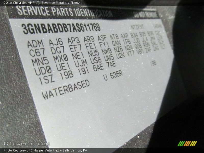 Silver Ice Metallic / Ebony 2010 Chevrolet HHR LT