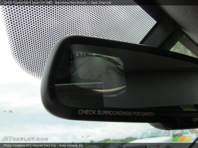 Barcelona Red Metallic / Dark Charcoal 2009 Toyota RAV4 Sport V6 4WD