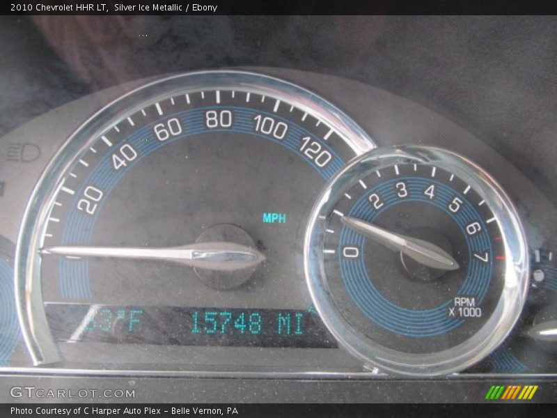 Silver Ice Metallic / Ebony 2010 Chevrolet HHR LT