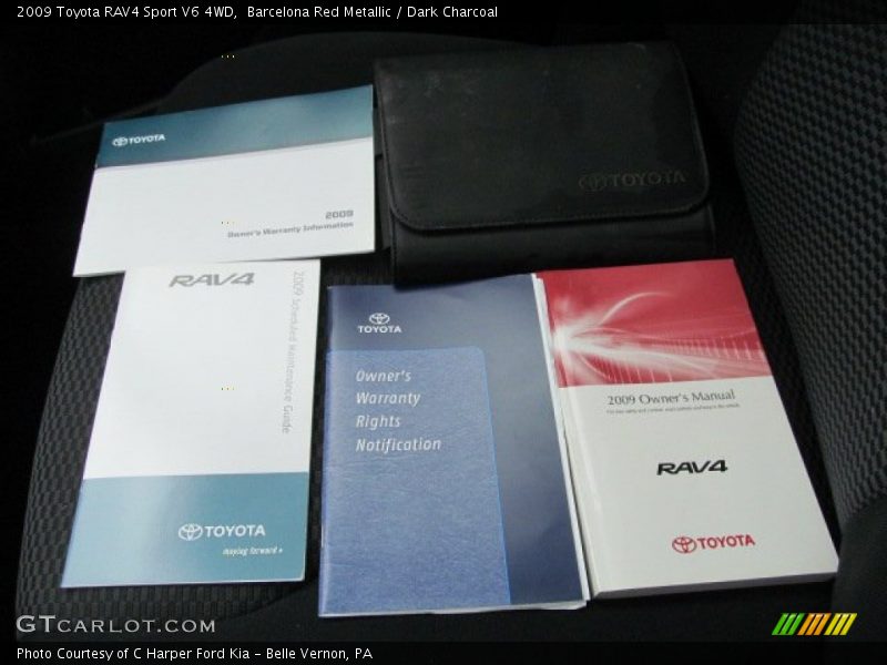 Barcelona Red Metallic / Dark Charcoal 2009 Toyota RAV4 Sport V6 4WD