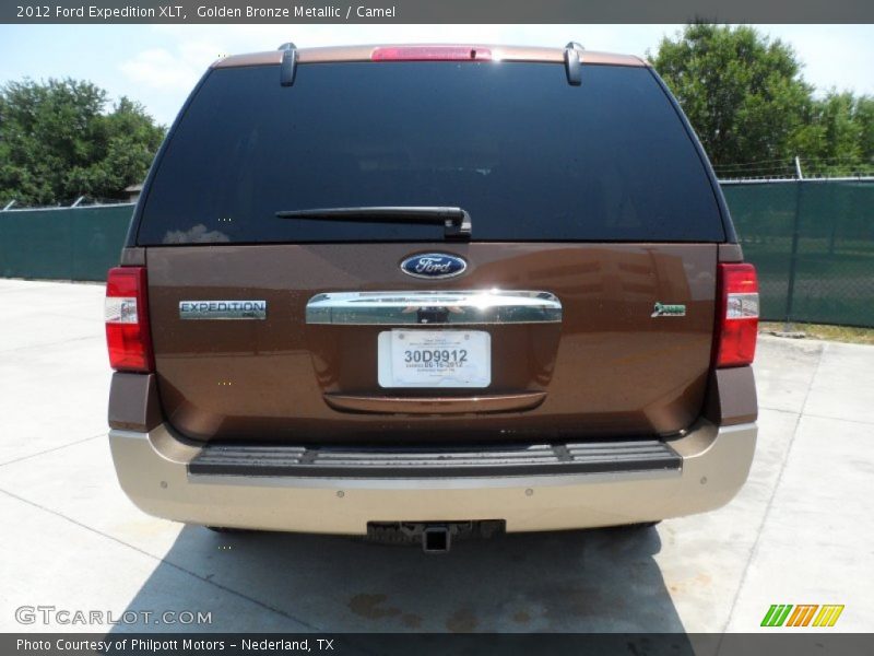 Golden Bronze Metallic / Camel 2012 Ford Expedition XLT