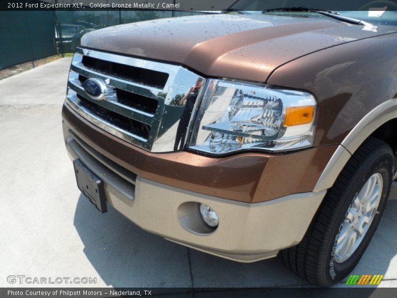 Golden Bronze Metallic / Camel 2012 Ford Expedition XLT