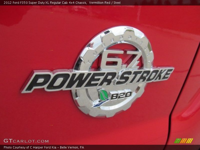  2012 F350 Super Duty XL Regular Cab 4x4 Chassis Logo