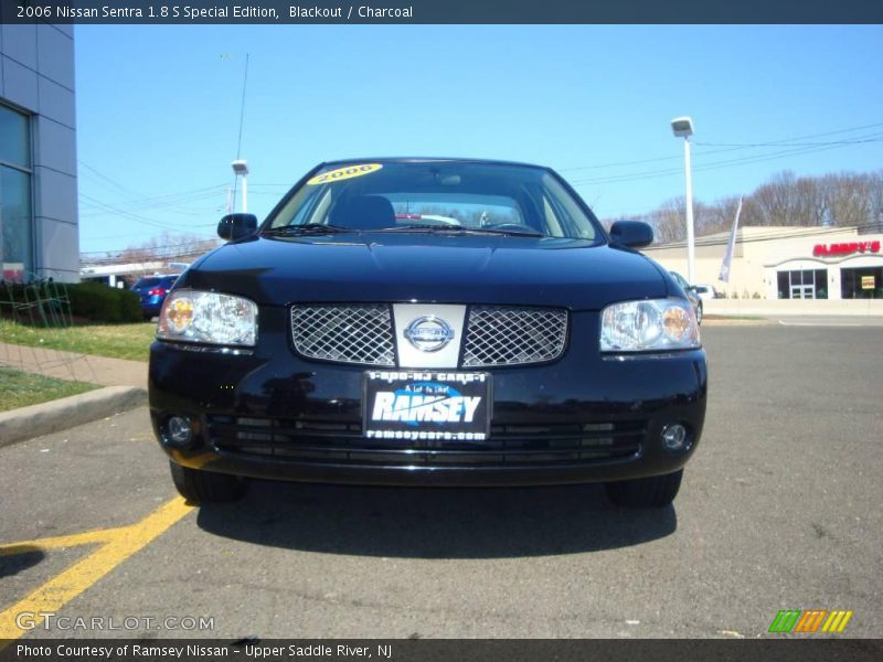 Blackout / Charcoal 2006 Nissan Sentra 1.8 S Special Edition