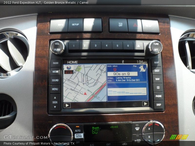 Navigation of 2012 Expedition XLT