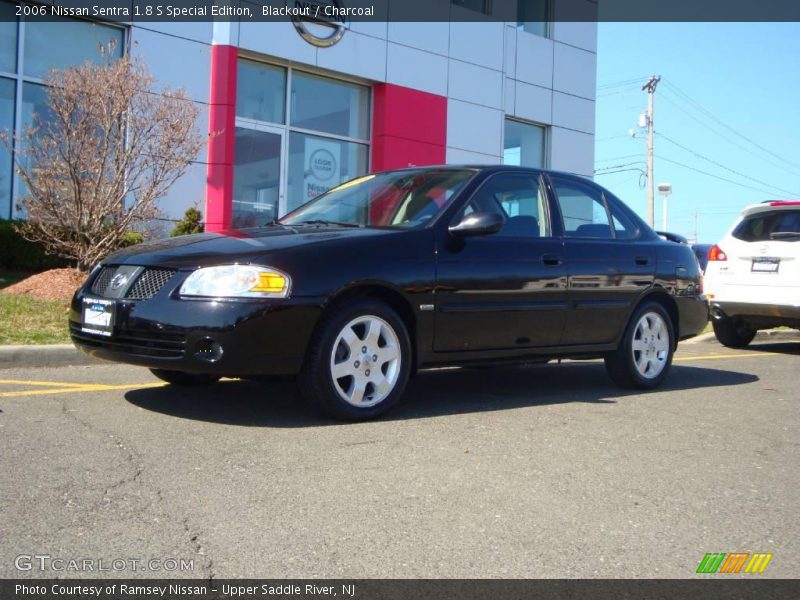 Blackout / Charcoal 2006 Nissan Sentra 1.8 S Special Edition
