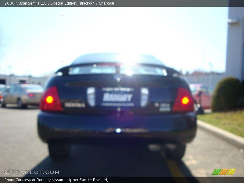 Blackout / Charcoal 2006 Nissan Sentra 1.8 S Special Edition