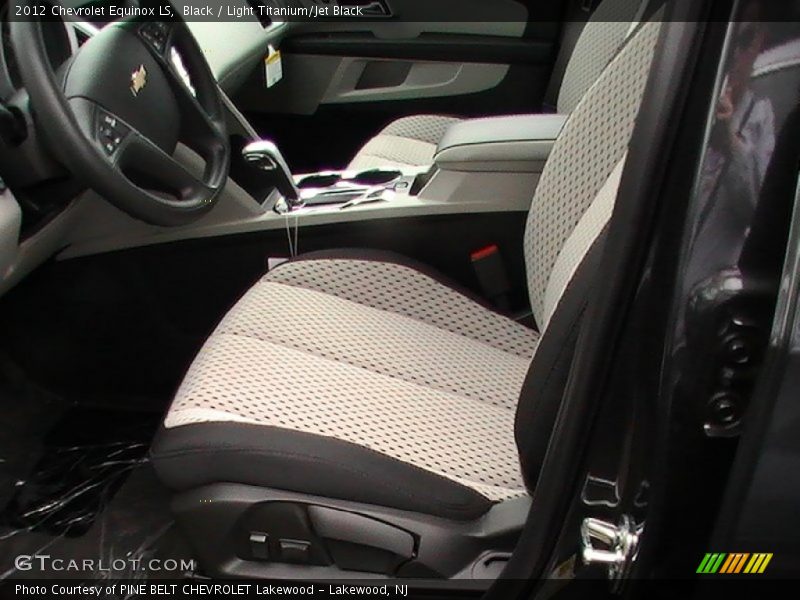 Black / Light Titanium/Jet Black 2012 Chevrolet Equinox LS