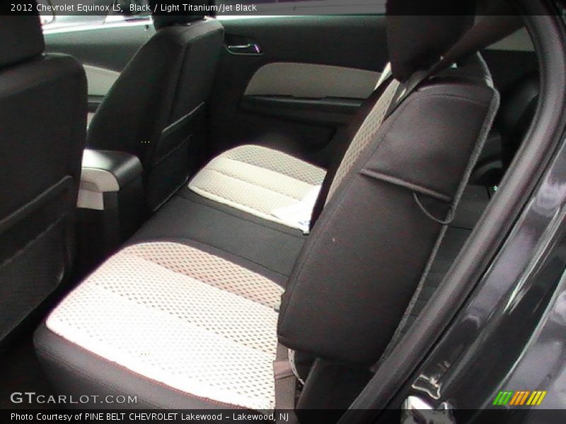 Black / Light Titanium/Jet Black 2012 Chevrolet Equinox LS