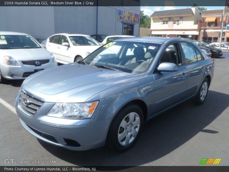 Medium Silver Blue / Gray 2009 Hyundai Sonata GLS