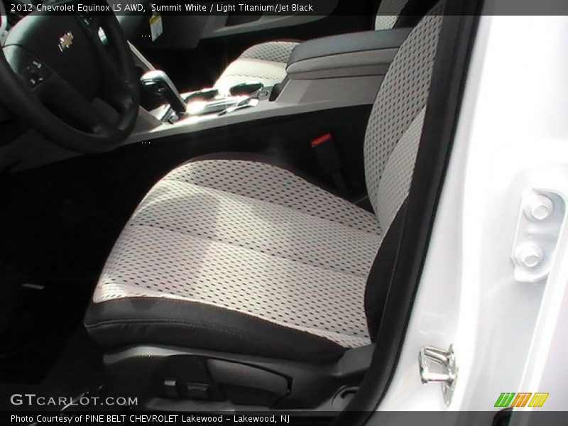 Summit White / Light Titanium/Jet Black 2012 Chevrolet Equinox LS AWD
