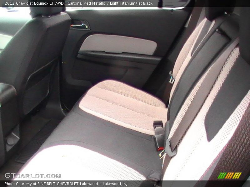 Cardinal Red Metallic / Light Titanium/Jet Black 2012 Chevrolet Equinox LT AWD