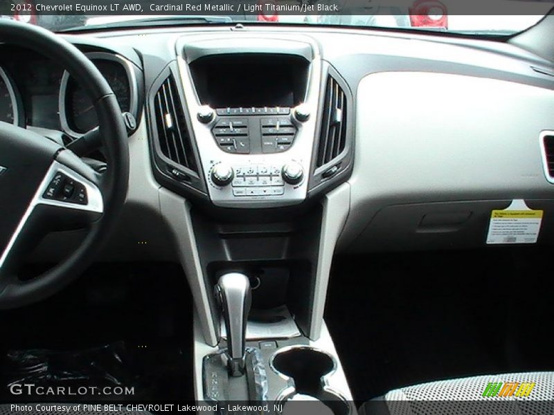 Cardinal Red Metallic / Light Titanium/Jet Black 2012 Chevrolet Equinox LT AWD