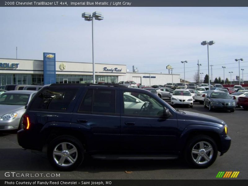 Imperial Blue Metallic / Light Gray 2008 Chevrolet TrailBlazer LT 4x4