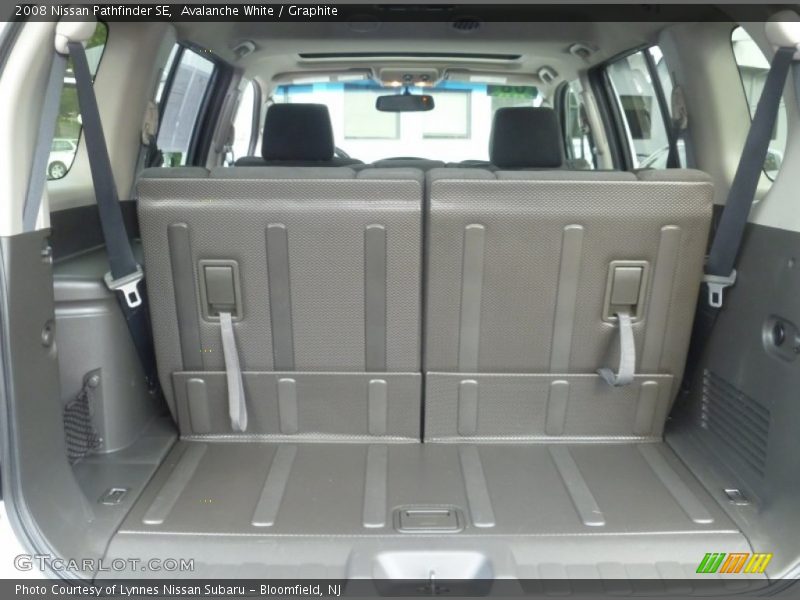 Avalanche White / Graphite 2008 Nissan Pathfinder SE