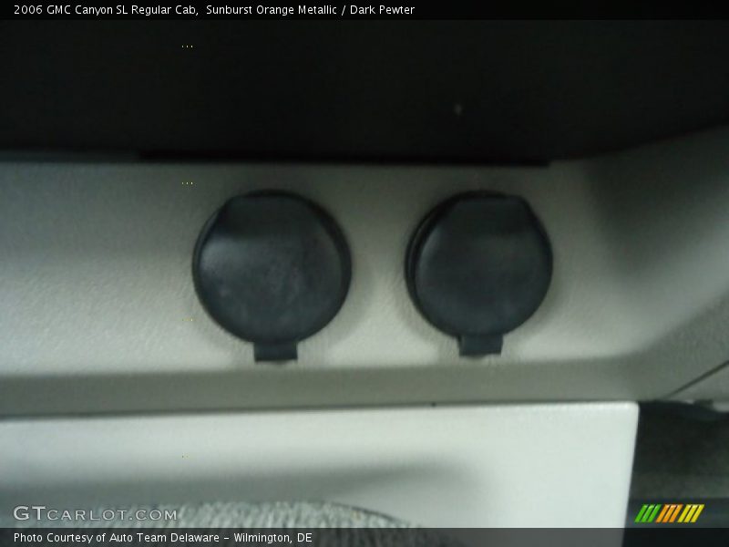 Sunburst Orange Metallic / Dark Pewter 2006 GMC Canyon SL Regular Cab