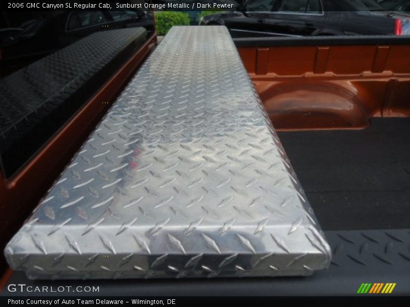 Sunburst Orange Metallic / Dark Pewter 2006 GMC Canyon SL Regular Cab