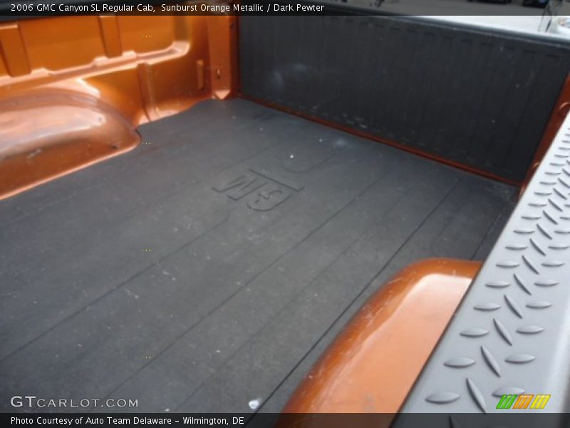 Sunburst Orange Metallic / Dark Pewter 2006 GMC Canyon SL Regular Cab
