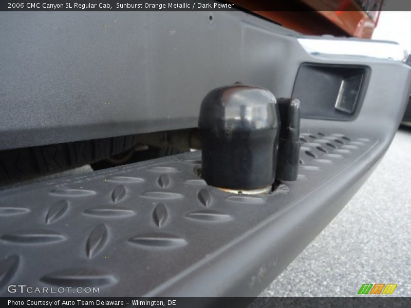 Sunburst Orange Metallic / Dark Pewter 2006 GMC Canyon SL Regular Cab