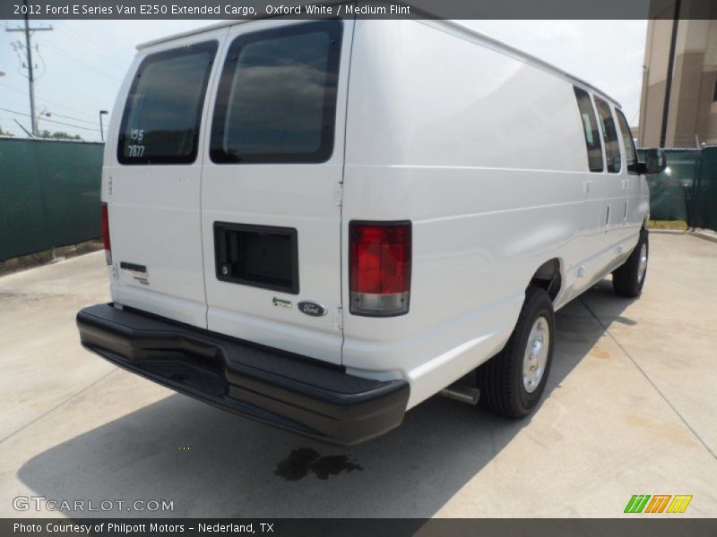 Oxford White / Medium Flint 2012 Ford E Series Van E250 Extended Cargo