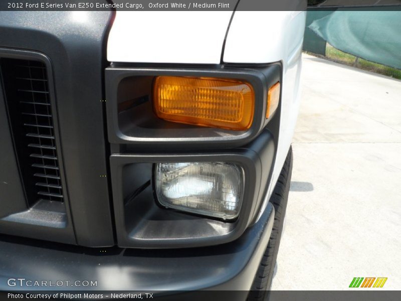 Oxford White / Medium Flint 2012 Ford E Series Van E250 Extended Cargo