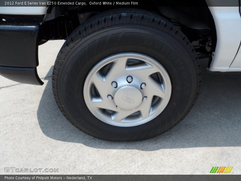 Oxford White / Medium Flint 2012 Ford E Series Van E250 Extended Cargo