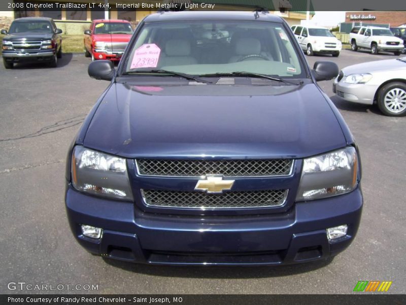 Imperial Blue Metallic / Light Gray 2008 Chevrolet TrailBlazer LT 4x4