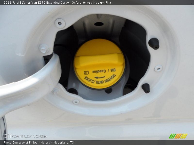 Oxford White / Medium Flint 2012 Ford E Series Van E250 Extended Cargo