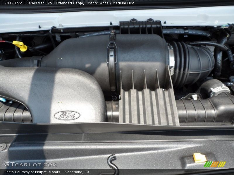 Oxford White / Medium Flint 2012 Ford E Series Van E250 Extended Cargo