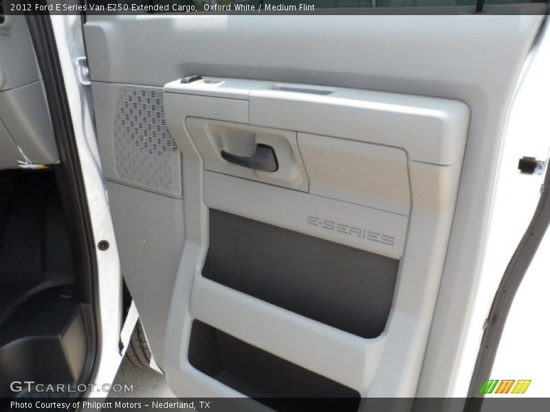 Oxford White / Medium Flint 2012 Ford E Series Van E250 Extended Cargo