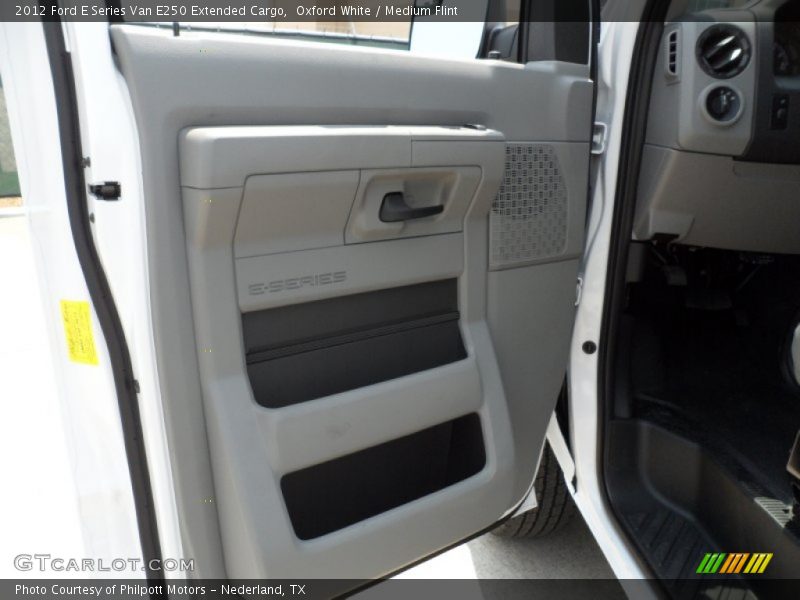 Oxford White / Medium Flint 2012 Ford E Series Van E250 Extended Cargo