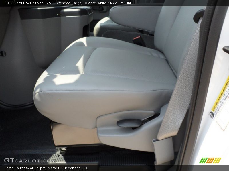 Oxford White / Medium Flint 2012 Ford E Series Van E250 Extended Cargo