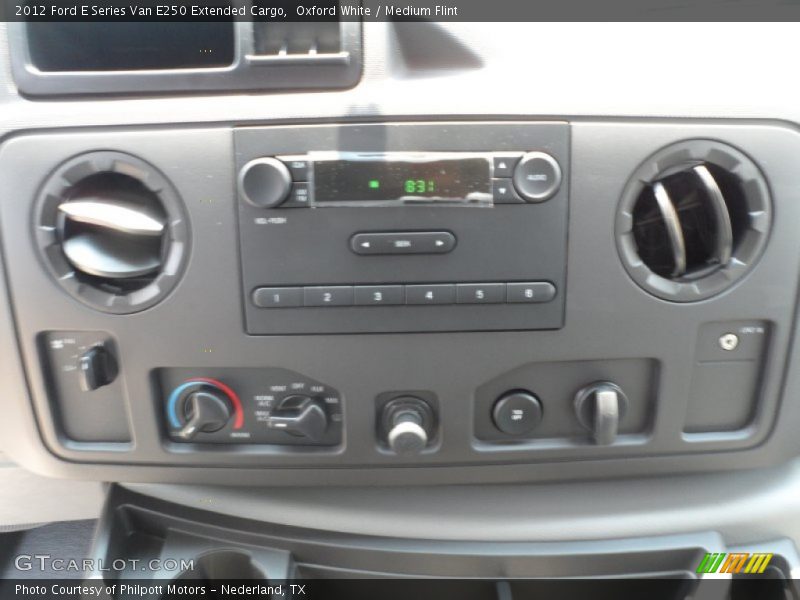 Oxford White / Medium Flint 2012 Ford E Series Van E250 Extended Cargo
