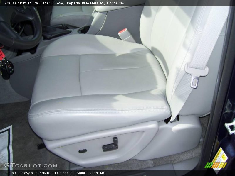 Imperial Blue Metallic / Light Gray 2008 Chevrolet TrailBlazer LT 4x4