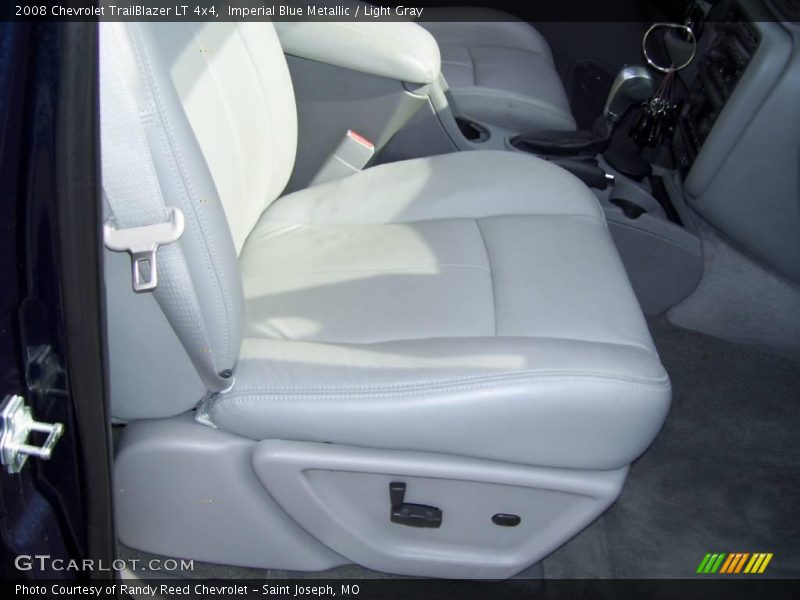 Imperial Blue Metallic / Light Gray 2008 Chevrolet TrailBlazer LT 4x4