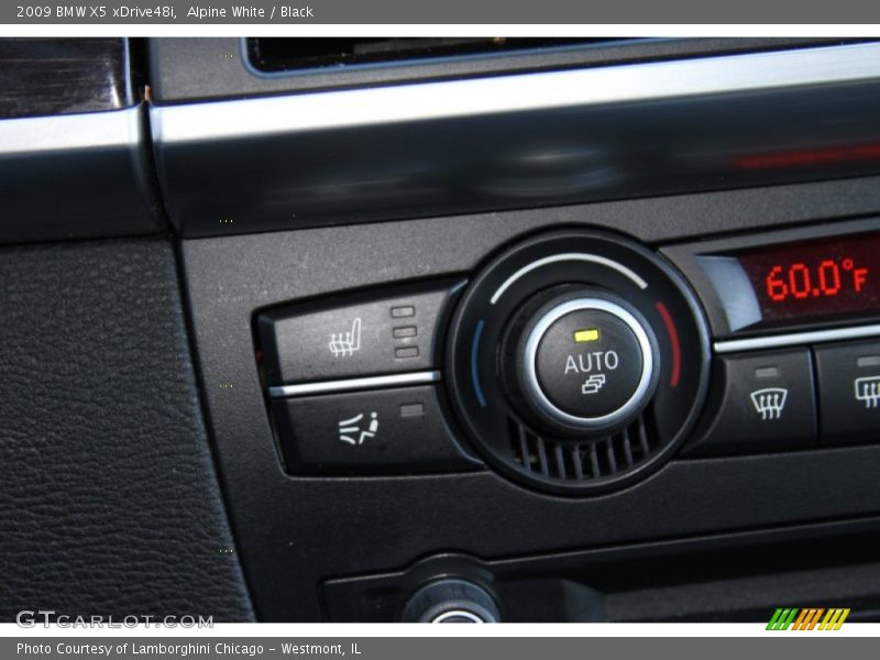Alpine White / Black 2009 BMW X5 xDrive48i