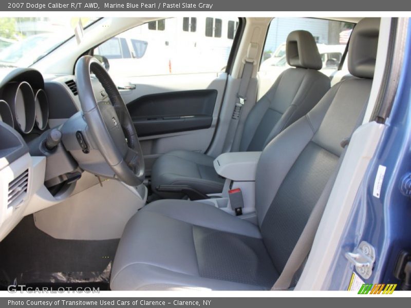 Marine Blue Pearl / Pastel Slate Gray 2007 Dodge Caliber R/T AWD