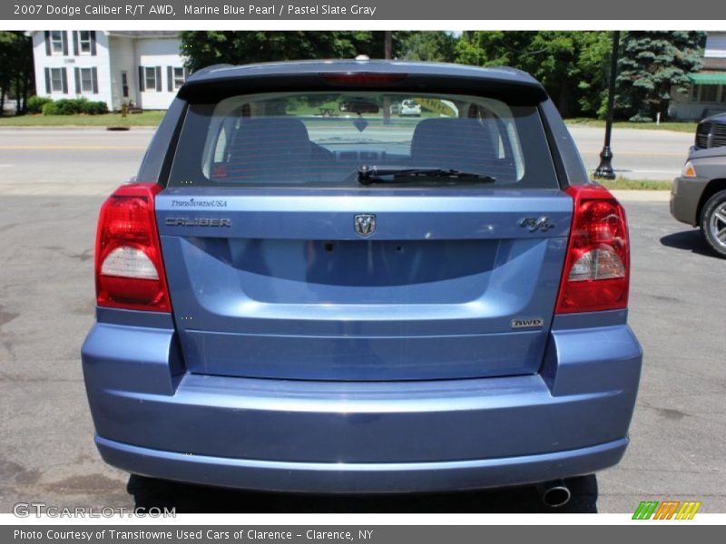 Marine Blue Pearl / Pastel Slate Gray 2007 Dodge Caliber R/T AWD