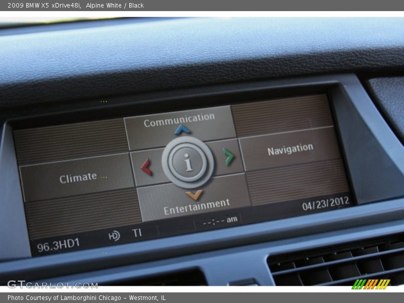 Alpine White / Black 2009 BMW X5 xDrive48i