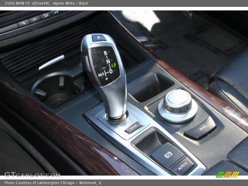 Alpine White / Black 2009 BMW X5 xDrive48i