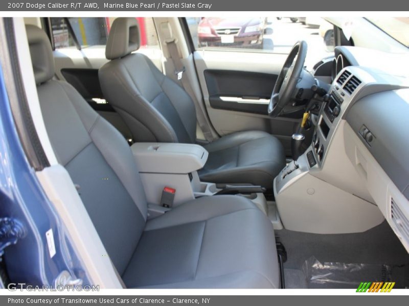Marine Blue Pearl / Pastel Slate Gray 2007 Dodge Caliber R/T AWD