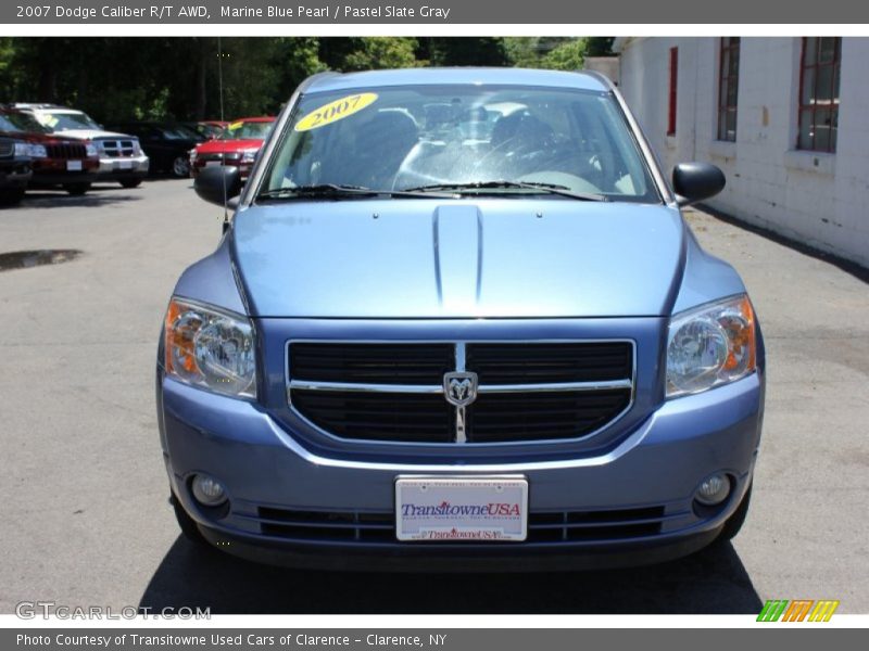 Marine Blue Pearl / Pastel Slate Gray 2007 Dodge Caliber R/T AWD